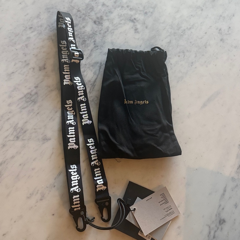 Palm Angels Black and White Branded straps with dust bag - Picture 3 of 9